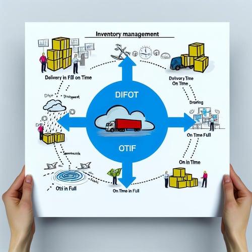 A detailed description of DIFOT and OTIF metrics, their importance, challenges in achieving them, and ways to improve performance through automation a