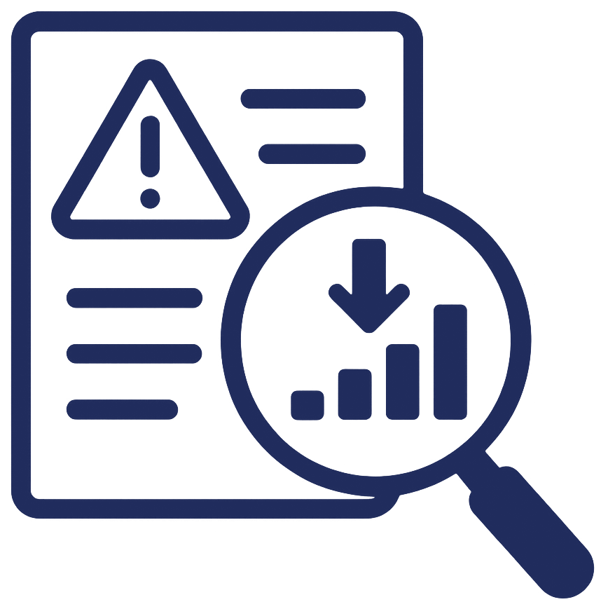 Error-Impact-Analysis-Icon