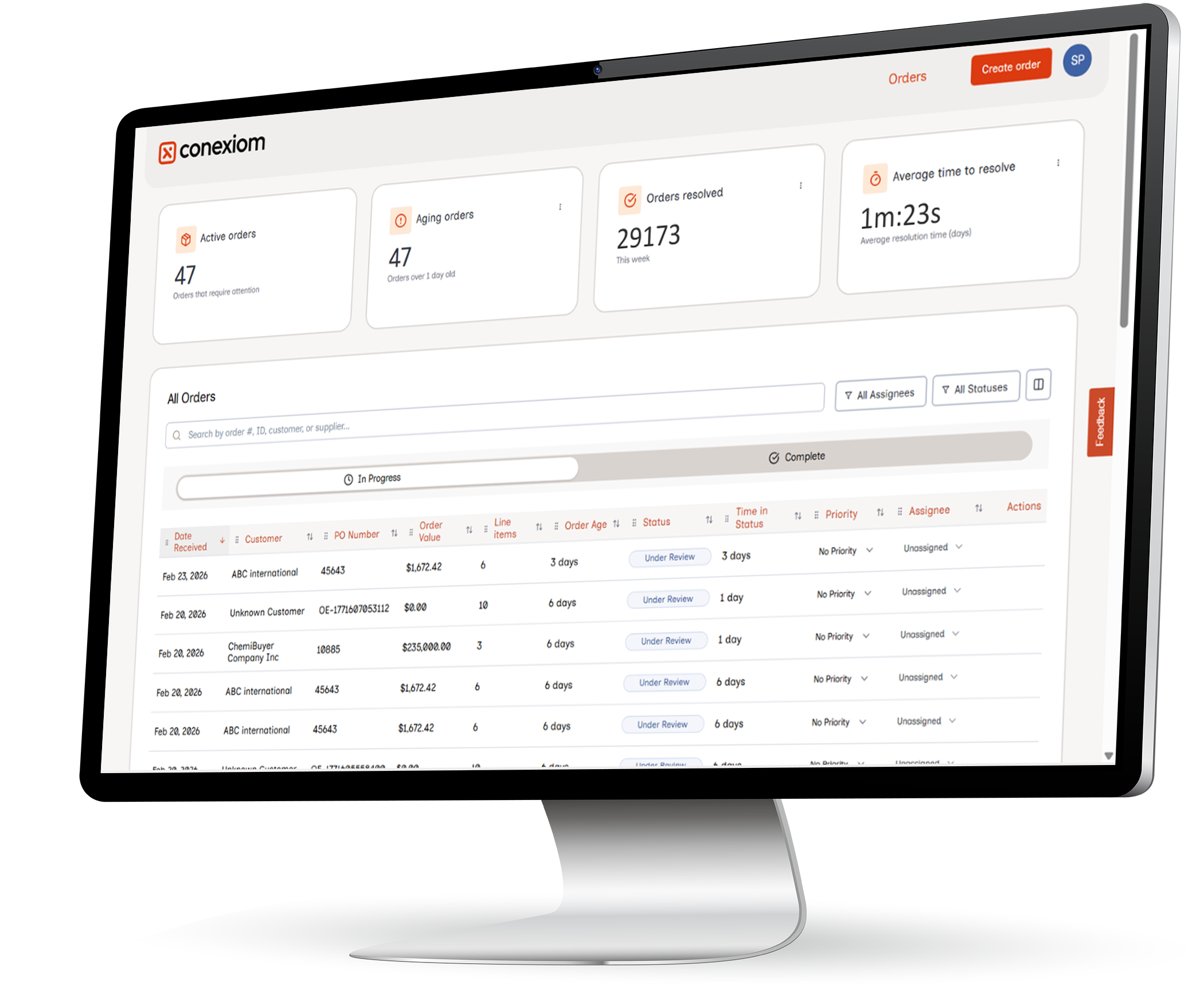 Conexiom - PRODUCT SCREEN MOCKUPS copy